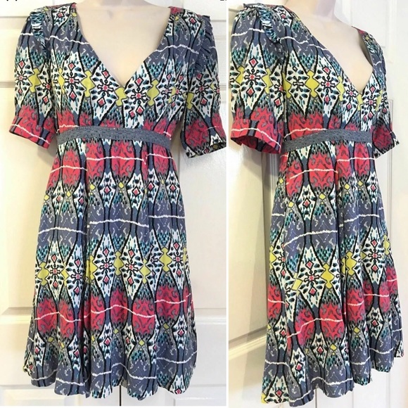 ALICE MOON~Empire Waist Tie Back Dress~Sz S